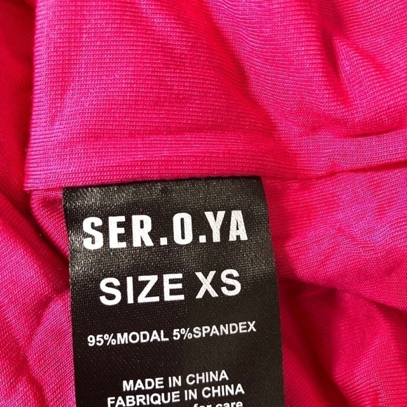 SER.O.YA Artemis Top Pink NWT XS - Picture 7 of 9